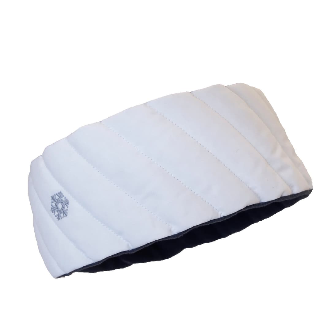 Pannebånd Hvit Matt